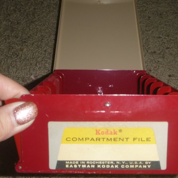 Vintage 1950’s Eastman KODAK Co. Mounted Slides File-Box - Picture 6 of 10